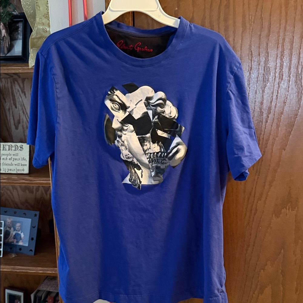Robert Graham Vibrant Blue Tee